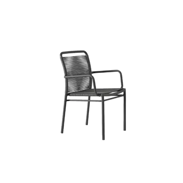 SILLA CON APOYABRAZOS GIALLO